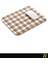 Kahverengi Ekose Pötikare Desenli Ergonomik Mouse Pad - 23 x 19 cm - Kaymaz Taban Ev ve Ofis Kullanımı Fare Altlığı Mousepad 3