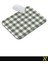 Haki Ekose Pötikare Desenli Ergonomik Mouse Pad - 23 x 19 cm - Kaymaz Taban Ev ve Ofis Kullanımı Fare Altlığı Mousepad 5