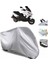 Kymco Xciting 500 Arka Çanta (Bağlantı Tokalı) Uyumlu Solarblock Prime Motosiklet Brandası Örtüsü 1