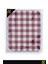 Bordo Ekose Pötikare Desenli Ergonomik Mouse Pad - 23 x 19 cm - Kaymaz Taban Ev ve Ofis Kullanımı Fare Altlığı Mousepad 7
