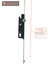 Pvc Kapı Ispanyolet 180CM-BAREL Yuvalı 3