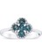 London Blue Topaz Pırlanta Yüzük 1