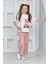 Kız Çocuk Viskon Kumaş 2 Li Takım PANTOLON-TIŞÖRT-AÜT-2012 5