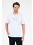 Erkek %100 Pamuk Bisiklet Yaka Kısa Kollu Baskılı T-Shirt Rahat ve Şık Günlük Erkek Tişört 0011 3