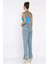 Yırtmaçlı Kadın Jean Kot Pantolon P-00017796 3
