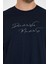 Erkek %100 Pamuk Bisiklet Yaka Kısa Kollu Baskılı T-Shirt Rahat ve Şık Günlük Erkek Tişört 0011 4