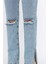 Yırtmaçlı Kadın Jean Kot Pantolon P-00017796 4
