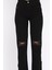 Yırtmaçlı Kadın Jean Kot Pantolon P-00017796 4