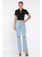 Yırtmaçlı Kadın Jean Kot Pantolon P-00017796 2