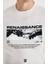 Erkek Ekru Beyaz Renaissance Regular Fit Normal Kalıp T-Shirt 2