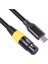 USB C Xlr Dişi Kablo Tip C Erkek 3 Pin Xlr Dişi Mikrofon Kablosu Konektörü Bilgisayar Ses Veri Kablosu 3 Metre (Yurt Dışından) 1