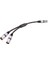 3 Pin Xlr Dişi - Çift Xlr Erkek Y Ayırıcı Kablo, Xlr Ayırıcı Kablo, Mikrofon Ayırıcı Kablo Ses Adaptörü, 50CM, B (Yurt Dışından) 2
