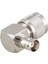 Uhf PL259 PL-259 Erkek - Bnc Dişi Dik Açılı Rf Adaptör Konnektörü, Gümüş (Yurt Dışından) 5