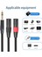 Jack 6.35MM 1/4 Trs Stereo Çift Xlr Erkek Ses Kablosu Uzatma Kablosu Y Ayırıcı Ses Kablosu 100CM (Yurt Dışından) 3