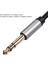 Ses Adaptörü 6.35MM 1/4 Erkek - 3.5mm 1/8 Dişi Stereo Jak Amfiler, Gitar, Klavye Piyano, Ev Sineması Için 150CM (Yurt Dışından) 3