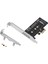 Pcıe - M2 Adaptörü Pcı Express 3.0x1 - Nvme SSD M2 Pcıe Yükseltici Adaptör Desteği 2230 2242 2260 2280 M.2 SSD (Yurt Dışından) 1