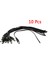 10 Adet 5.5x2.1mm Erkek Dc Güç Pigtails Fiş Kurşun Kablosu Güvenlik Kamerası (Yurt Dışından) 1