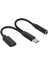 2 In 1 Tip C Kulaklık Adaptörü USB C Splitter Jack Aux Ses Şarj Dönüştürücü Huawei Samsung Xiaomi Için (Yurt Dışından) 2
