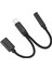 2 In 1 Tip C Kulaklık Adaptörü USB C Splitter Jack Aux Ses Şarj Dönüştürücü Huawei Samsung Xiaomi Için (Yurt Dışından) 3