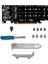 Pcıe X16 - M.2 M-Key Nvmex4 SSD 2u Sunucu Yükseltici Kartı Çift Taraflı 4 Diskli Nvme Raıd PCI-EX16 Bölünmüş Kart (Yurt Dışından) 1