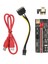 VER010S Usb3.0 Pcı-E Yükseltici VER010 Plus Express 1x 4x 8x 16X Genişletici Pcie Yükseltici Adaptör Kartı Sata 6pin Güç (2 Takım) (Yurt Dışından) 3