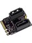 M2'den Sata3.0 Genişletme Kartı Key A+E Wıfı M.2'den Sata HDD Adaptörüne Sürücüsüz JMB582 Adaptör Kartı (Yurt Dışından) 1