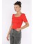 Inci Detaylı Kısa Kol Triko Bluz P-00017794 1