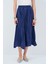 Beli Lastikli Piliseli Midi Etek Indigo 12745148000 2