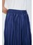 Beli Lastikli Piliseli Midi Etek Indigo 12745148000 4