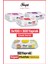 Easy Clean Çiçek Serisi&limon Yağlı Süper Mutfak Yüzey Temizlik HAVLUSU&MENDILI(3X100+50) 1