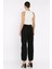 Kadın Bel ve Paça Lastikli Yüksek Bel Jean Kot Pantolon P-00017756 3