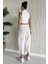 Ön Çimalı Kadın Keten Havuç Pantolon P-00017750 3
