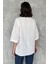Kadın Nakışlı Keten Bluz P-00017693 3