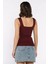 Kare Yaka Askılı Likralı Kadın Triko Bluz P-00017658 3