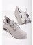 Erkek Sneaker Casual Rahat Bağcıklı Fileli Triko Spor Ayakkabı 2003-101-0003 4