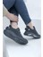 Kadın Sneaker Casual Rahat Bağcıklı Fileli Triko Spor Ayakkabı 1021-101-0014 3