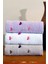 50X90 cm 3'lü Kalp Nakışlı El & Yüz Çeyizlik Hediyelik Havlu Seti 1