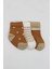 3'lü Penye Erkek Soket Çorap Hardal Günlük Kullanım Için Konforlu Seçenek 2