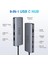 ITPC-10TX Type-C Hub + HDMI 4K 60HZ+Ethernet RJ45 1000MBPS+2XUSB3.0 +PD100W+SD +Tf 3.0 +Data + Audio Çoklayıcı Aluminyum Kasa 2