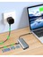 ITPC-10TX Type-C Hub + HDMI 4K 60HZ+Ethernet RJ45 1000MBPS+2XUSB3.0 +PD100W+SD +Tf 3.0 +Data + Audio Çoklayıcı Aluminyum Kasa 7