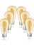 6 Adet 4 Watt Amber Işık Kaliteli Rustik Ampul, 300 Lümen, 4 Watt 25000K Amber Işık LED Rustik Ampul 5