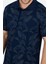 Erkek Polo Yaka Desenli T-Shirt – %95 Pamuk %5 Elastan – Şık, Esnek ve Rahat Kısa Kollu Tişört 0033 2