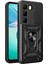 Infinix Hot 50 Pro Plus Kılıf Pars Yüzüklü Standlı Darbe Korumalı Siyah 1