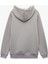 Köpek Baskılı Şardonlu Kanguru Cepli Kapüşonlu Sweatshirt 4