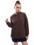 Üç Iplik Şardonlu Kanguru Cepli Basic Kapüşonlu Sweatshirt 1