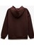 Üç Iplik Şardonlu Kanguru Cepli Basic Kapüşonlu Sweatshirt 4