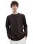 Pamuklu Uzun Kollu Bisiklet Yaka Erkek Basic Sweatshirt 1