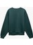 Şardonlu Uzun Kollu Bisiklet Yaka Ayıcık Baskılı Oversize Sweatshirt 4