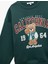 Şardonlu Uzun Kollu Bisiklet Yaka Ayıcık Baskılı Oversize Sweatshirt 5