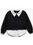Gömlek Yaka Detaylı Uzun Kollu Sweatshirt 1